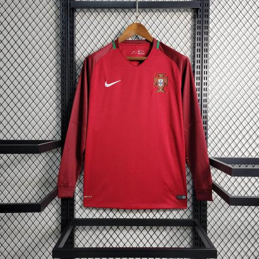 Maillot Portugal 2016 manches longues retro