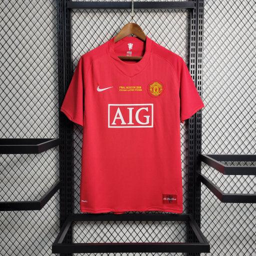Maillot Manchester United saison 2007-2008 domicile rétro