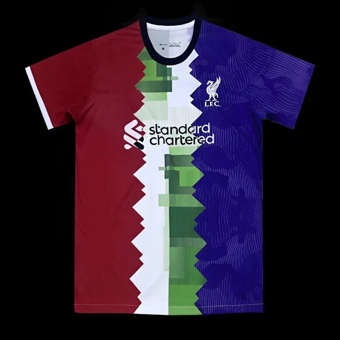 Maillot Liverpool saison 2023-2024 édition spéciale pré-match