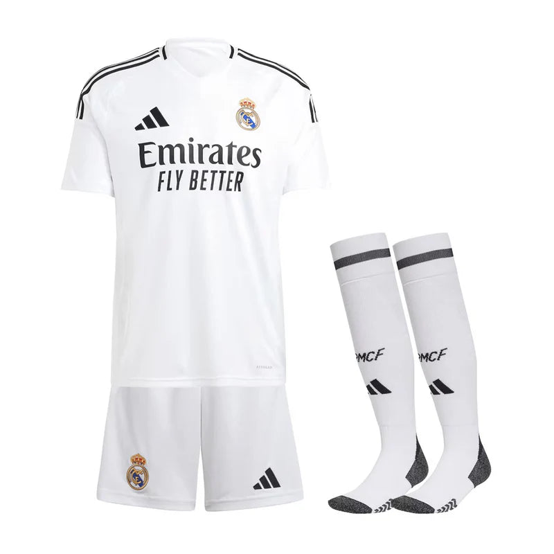 KITS ENFANT/ JUNIOR REAL MADRID DOMICILE 2024/2025