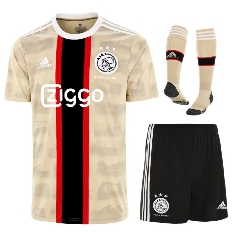 KITS ENFANT/JUNIOR AJAX AMSTERDAM X DAILY PAPER THIRD 2022/2023