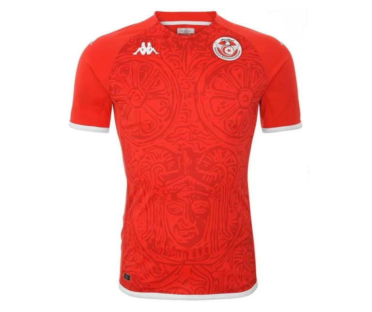 MAILLOT TUNISIE DOMICILE COUPE DU MONDE 2022