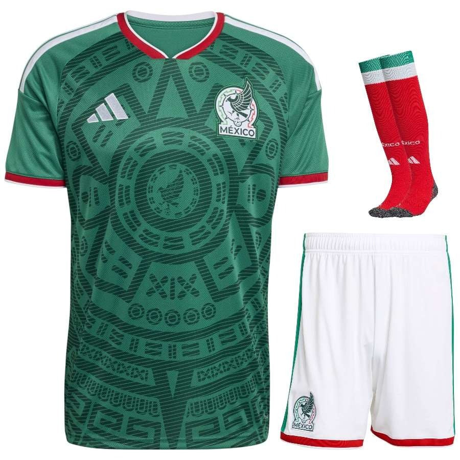 KITS ENFANT/ JUNIOR DOMICILE MEXIQUE COUPE DU MONDE 2026