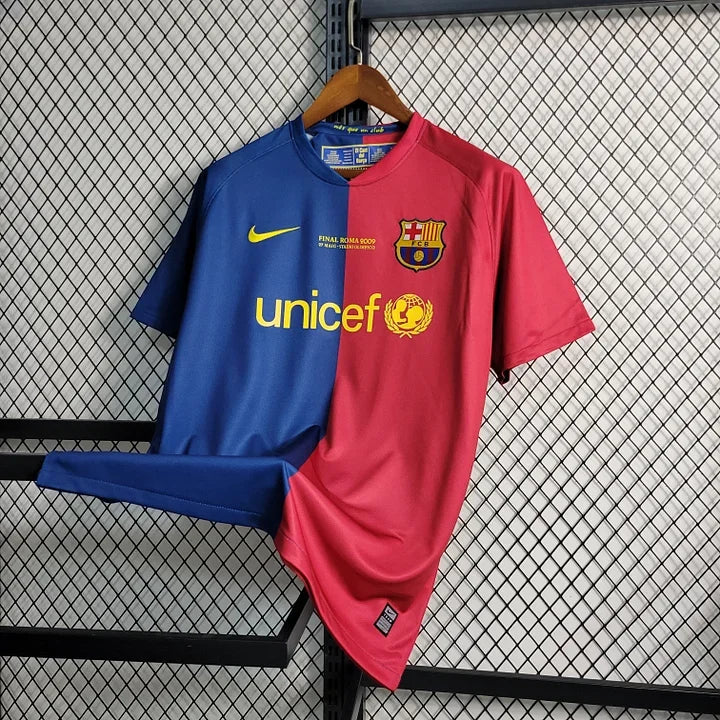 Maillot FC Barcelone saison 2008-2009 rétro