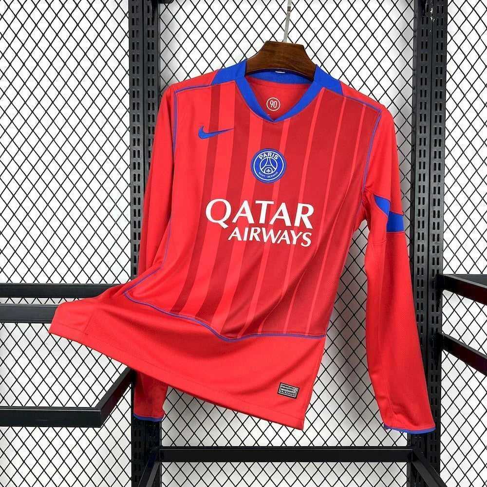 Maillot Manche Longues PSG rouge