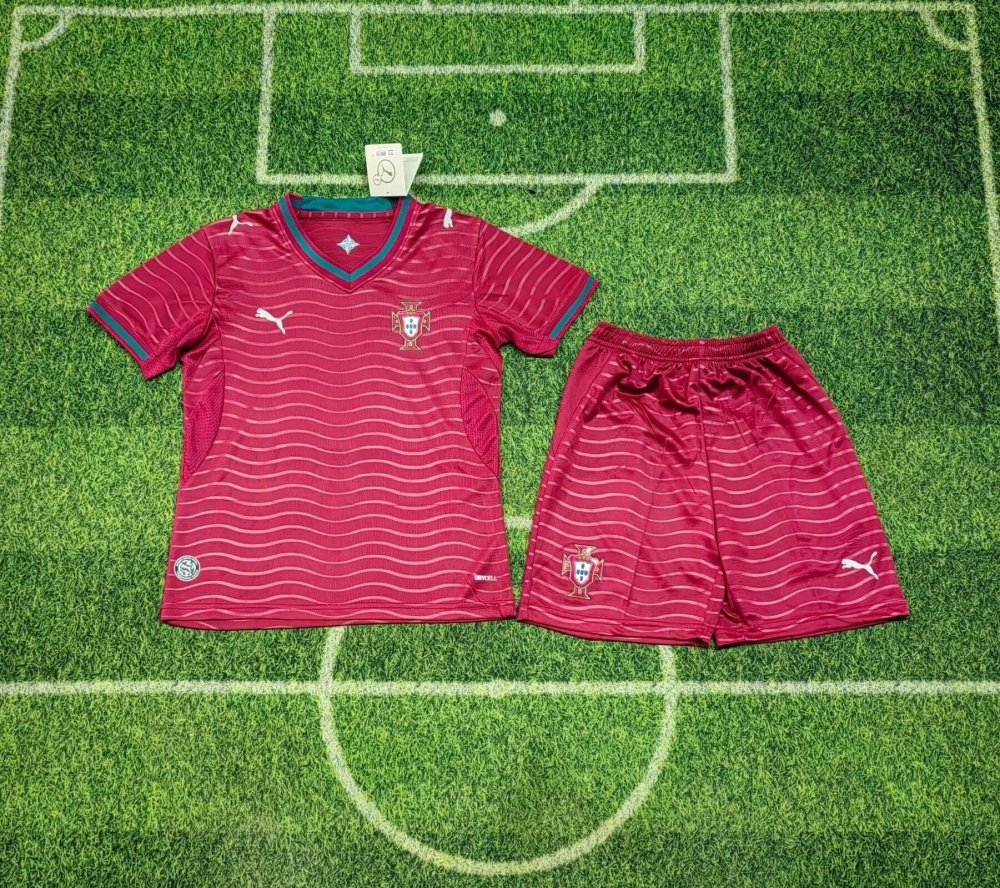Kit enfant Portugal DOM Coupe du Monde 2026