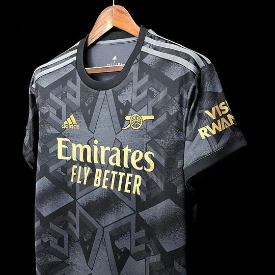 Maillot Arsenal saison 2022-2023 extérieur away noir
