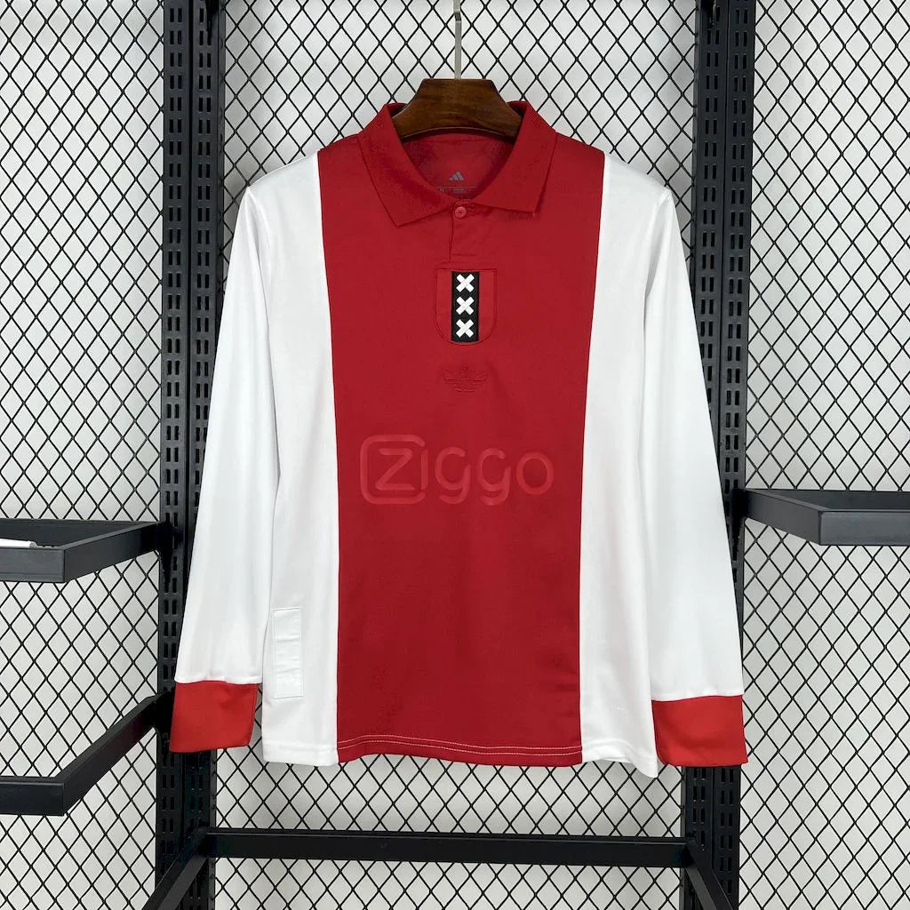 Maillot Ajax manches longues concept 2025-26