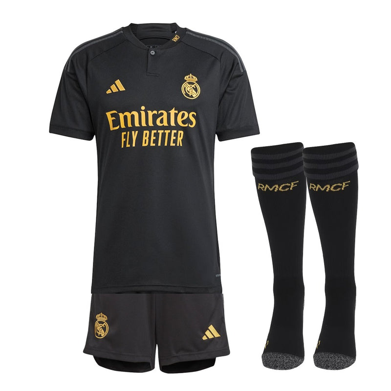 KITS ENFANT/JUINIOR REAL MADRID THIRD 2023/2024