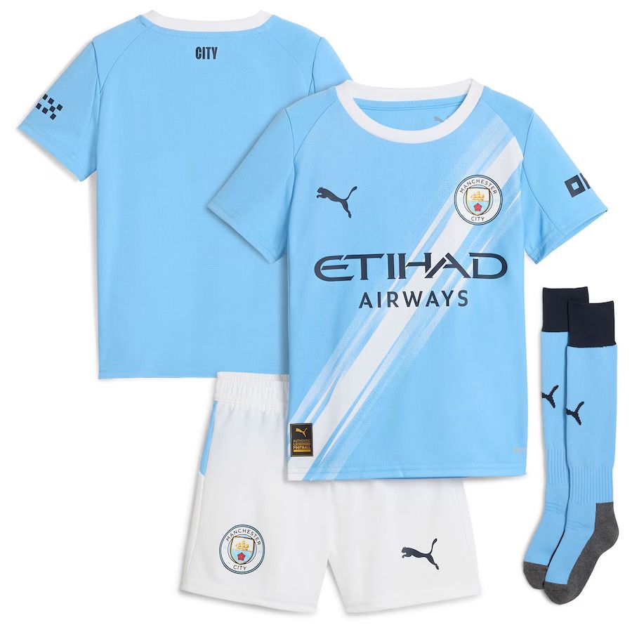 KIT ENFANT/JUNIOR MANCHESTER CITY 2025/2026