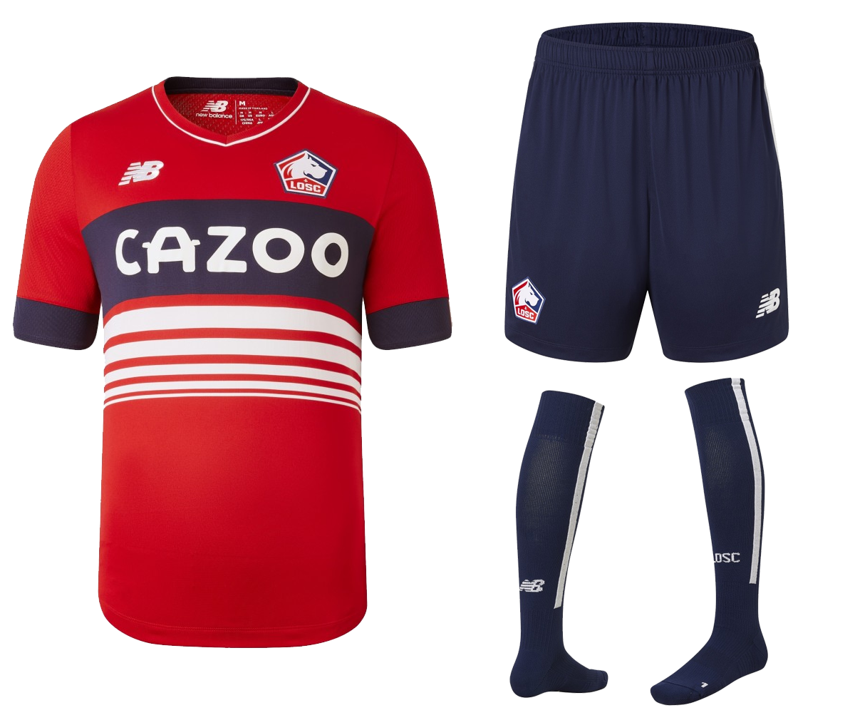 KITS ENFANT/JUNIOR LOSC DOMICILE 2022/2023