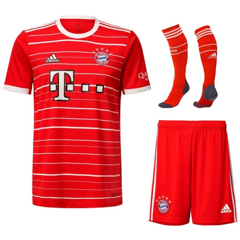 KITS ENFANT/JUNIOR BAYERN MUNICH DOMICILE 2022/2023