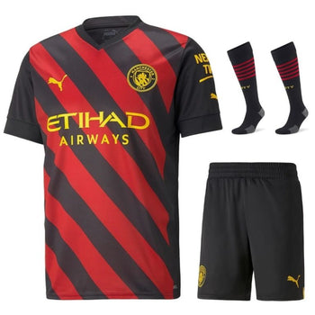 KITS ENFANT/JUNIOR MANCHESTER CITY EXTERIEUR 2022/2023