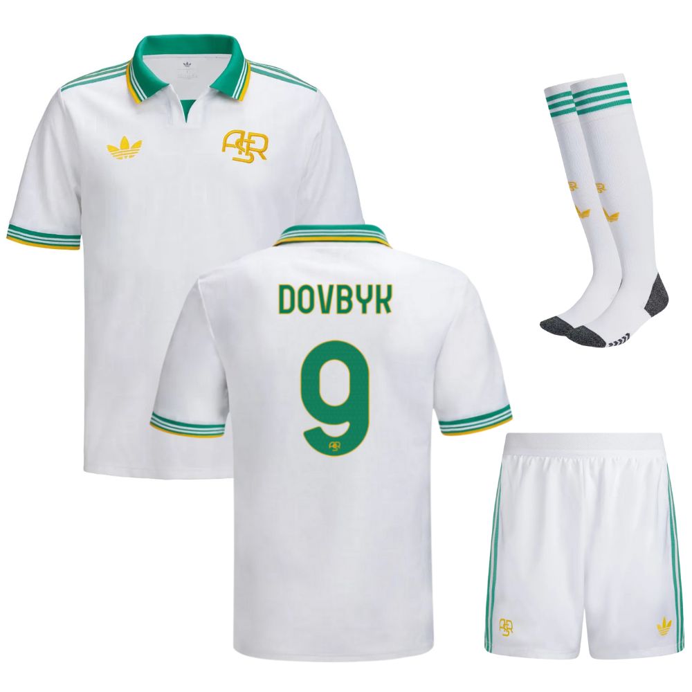 Kit Enfant AS Roma Third 2025 2026 Blanc
