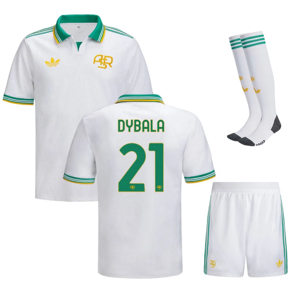 Kit Enfant AS Roma Third 2025 2026 Blanc