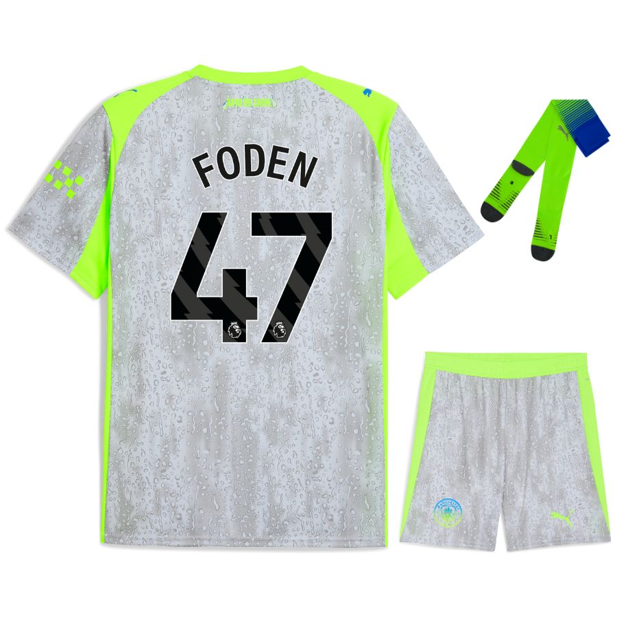Kit Enfant Manchester City Third 2025 2026