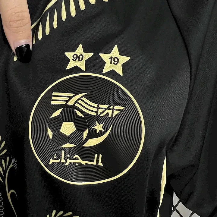 Maillot Algérie noir 2025 2026