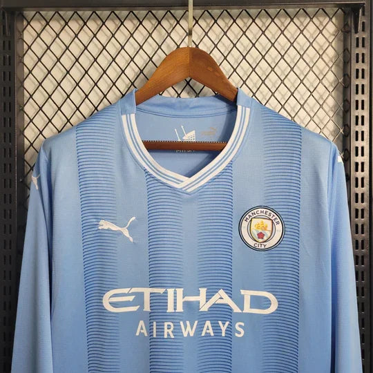 Maillot Manchester City 2023 2024 manches longues