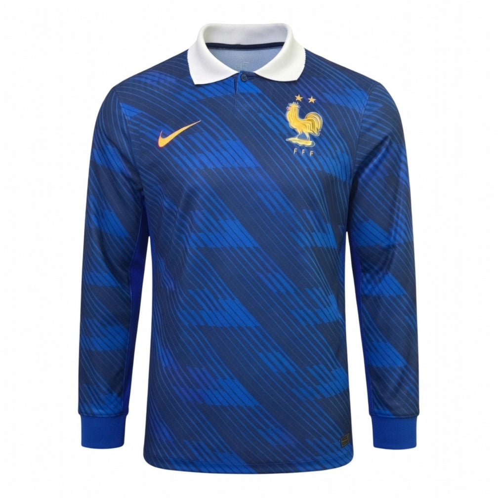 MAILLOT FRANCE MANCHES LONGUES DOMICILE COUPE DU MONDE 2026