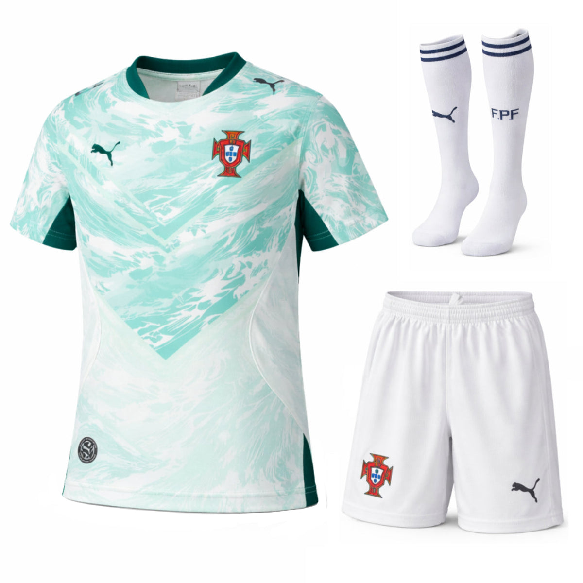 KITS ENFANT/ JUNIOR PORTUGAL EXTERIEUR COUPE DU MONDE 2026